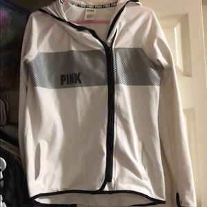 VS Pink zip up jacket